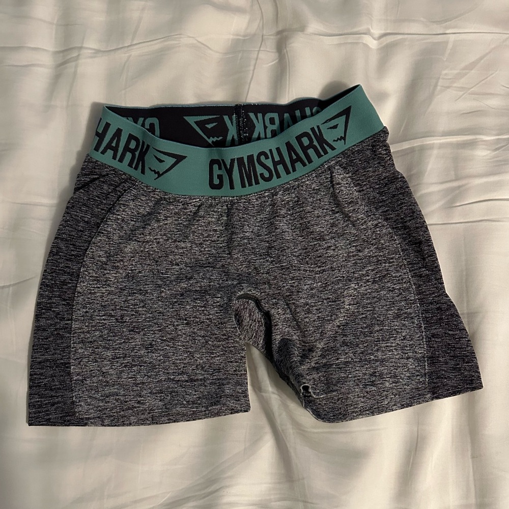 grey gymshark shorts